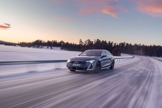 Audi ile buz üstünde teknoloji balesi