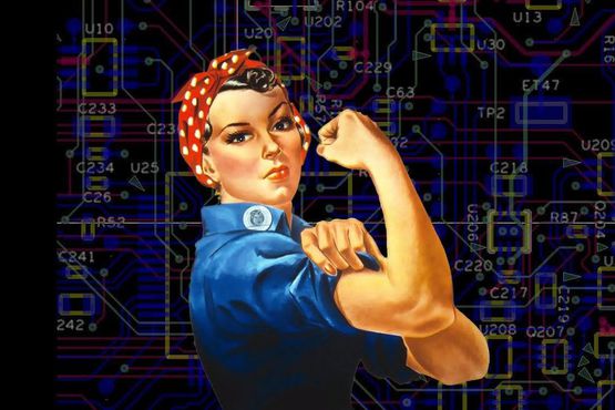 Kadınlar eğitimde birinci, teknolojide görünmez