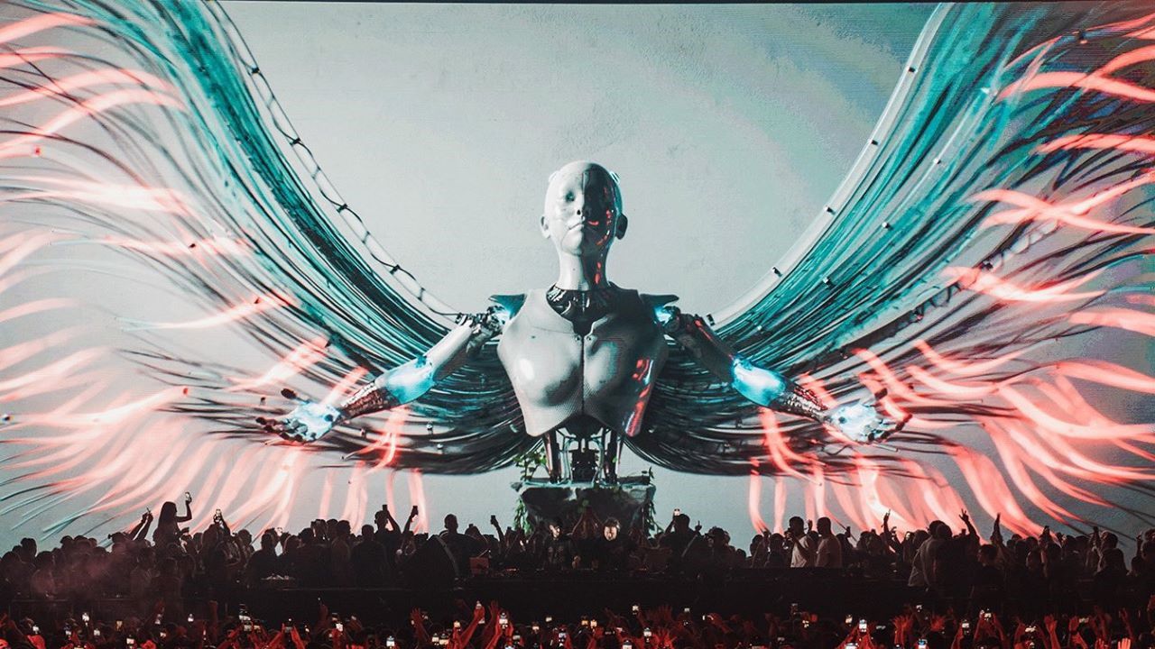 Dijital bir tiyatro sahnesi mimarı