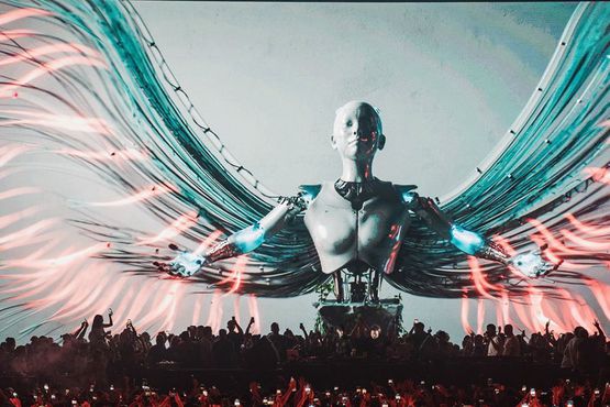 Dijital bir tiyatro sahnesi mimarı